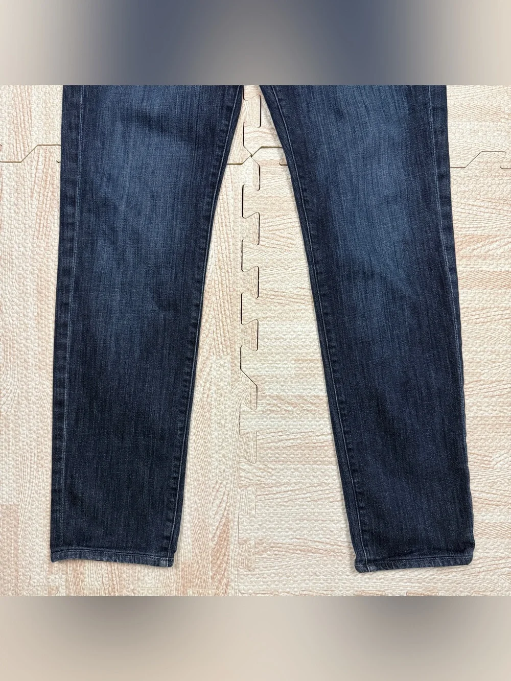 FRAME Denim L'Homme Slim Straight Blue Jeans Stretch Mens Size 32 X 30 LMH468